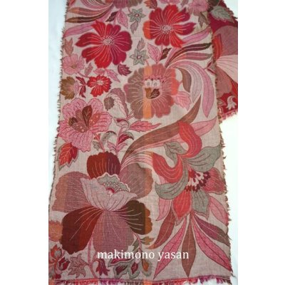 画像3: ウールコットンストール【刺繍なし】