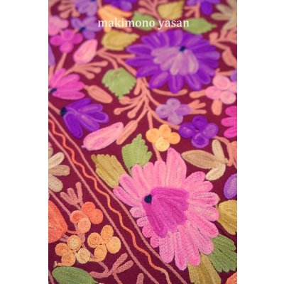 画像4: カシミール　アーリ刺繍ストール