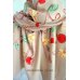 画像5: カシミア混花刺繍ウールストール