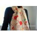 画像6: カシミア混花刺繍ウールストール