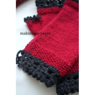 画像2: アンネの手編み指ぬき手袋
