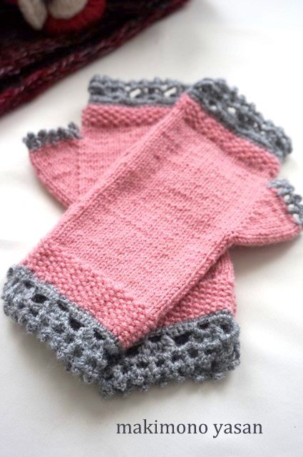 画像: アンネの手編み指ぬき手袋
